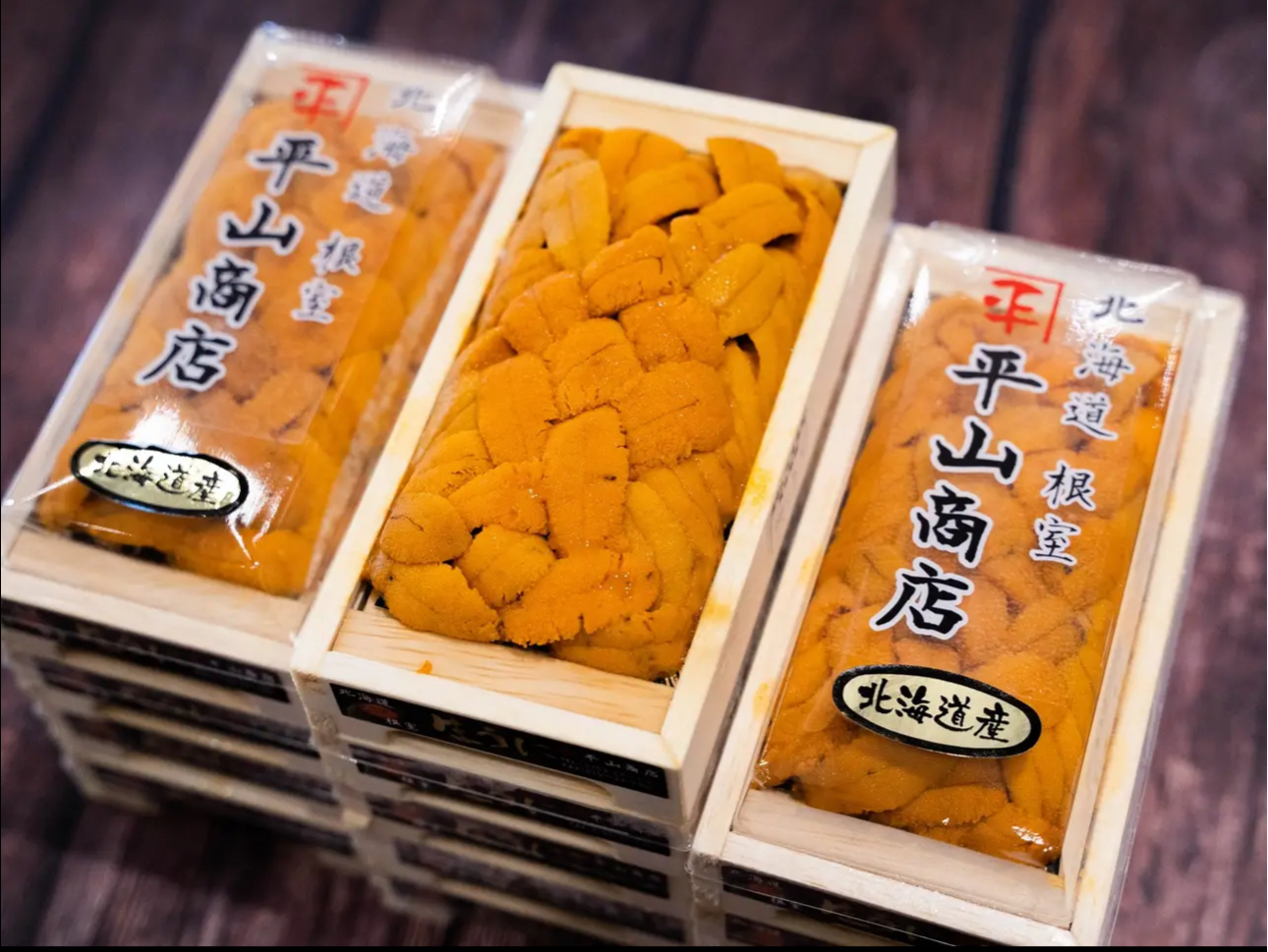 北海道海膽 (亂排/直排) 100G/板:圖片 2